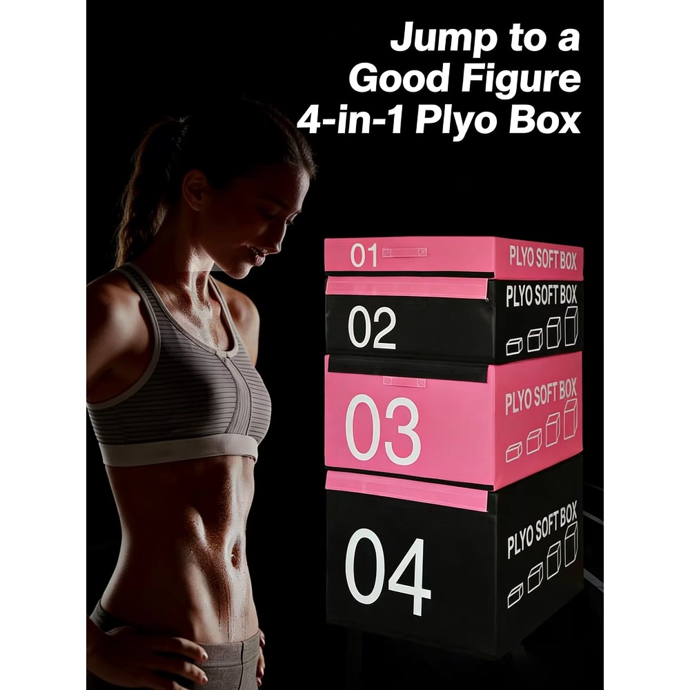 Plyo Box Set - Portable Plyo Jump Box Set Vertical