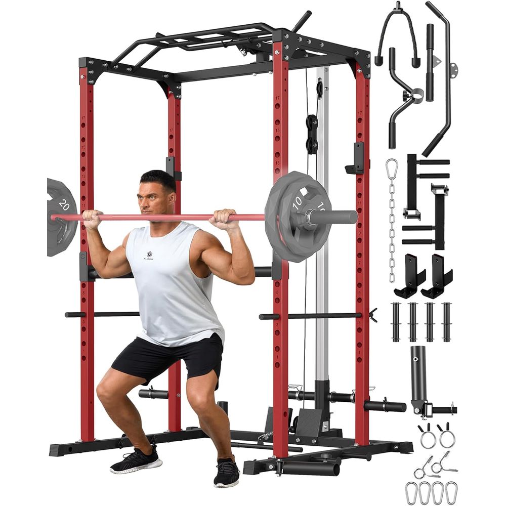 Home Gym Pulley System - Power Cage, Power Racks for Home