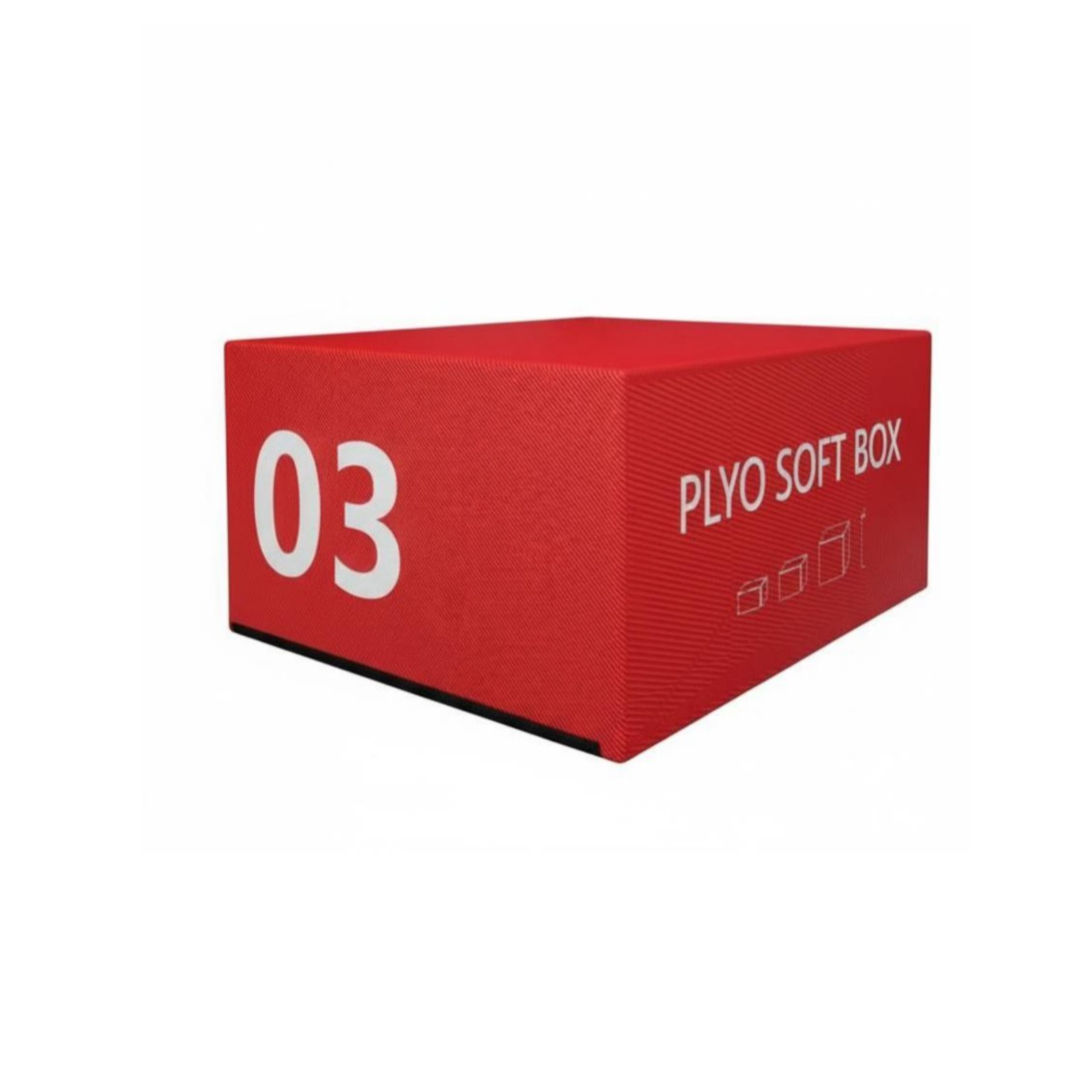 Plyo Box Set - 4 Pieces Stackable Foam Plyo Box
