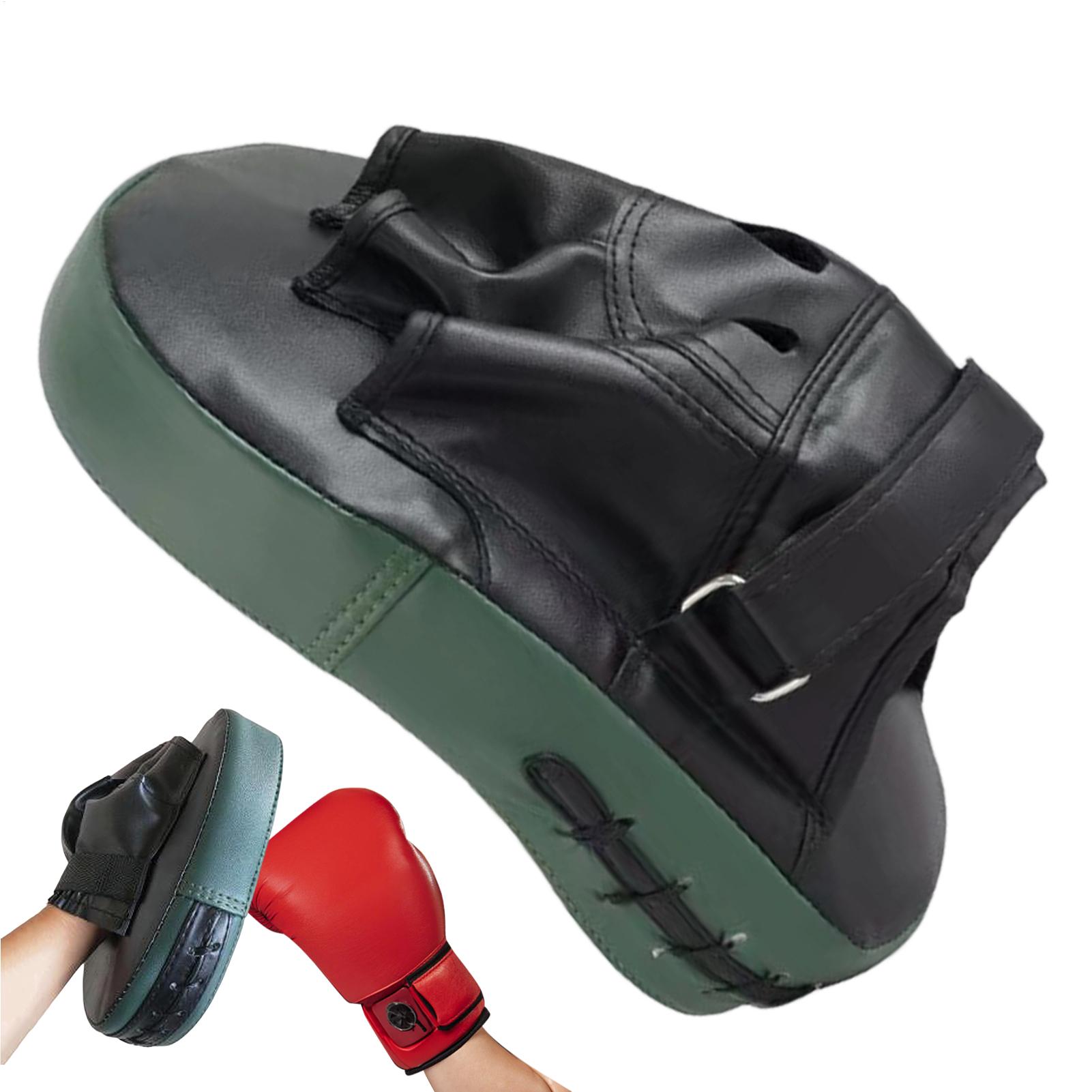 Boxing Pads Mitts PU Leather W - Home Gym Routine 评论和价格
