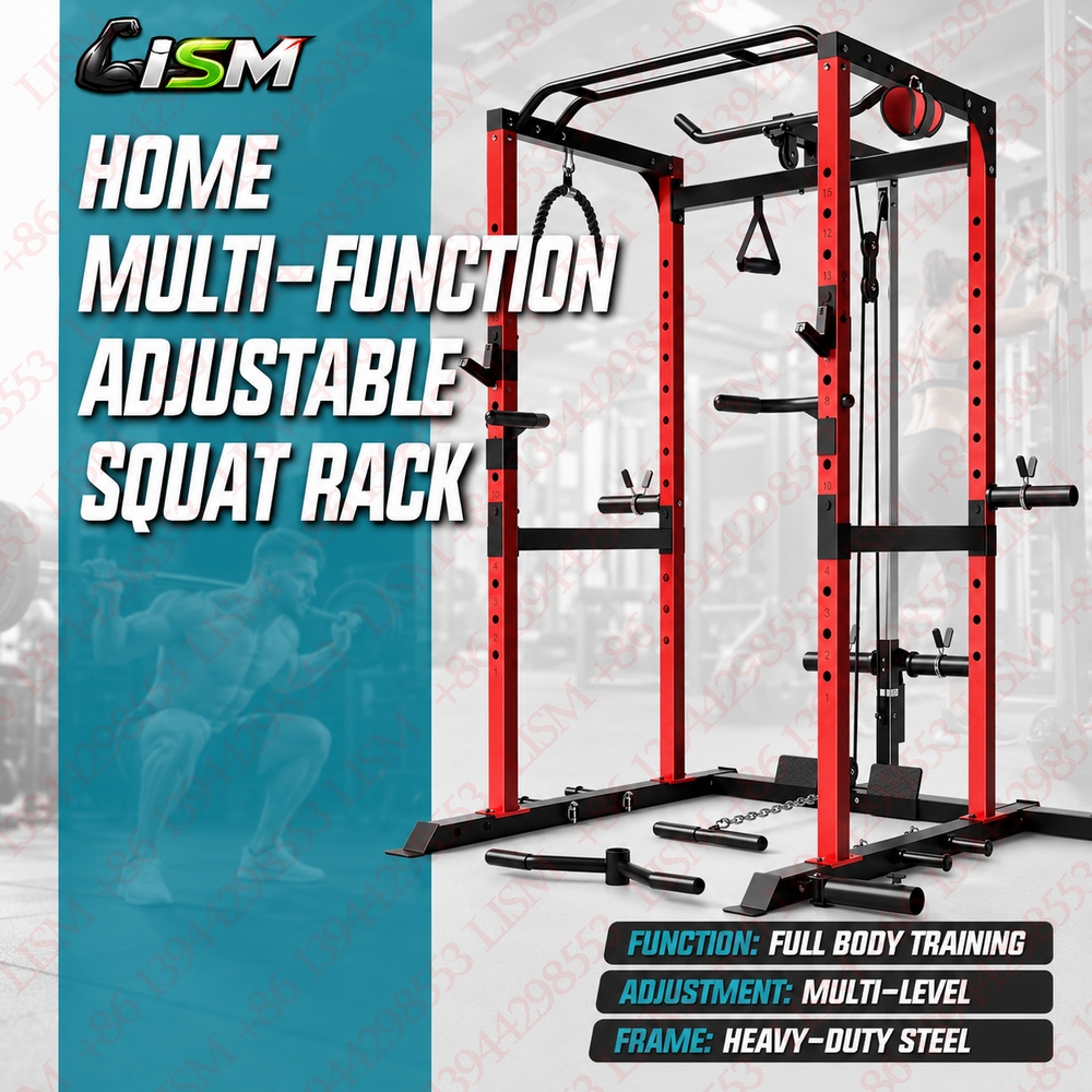 S21 Power Cage Multi-Function  - Home Gym Rack With Cables 评论和价格