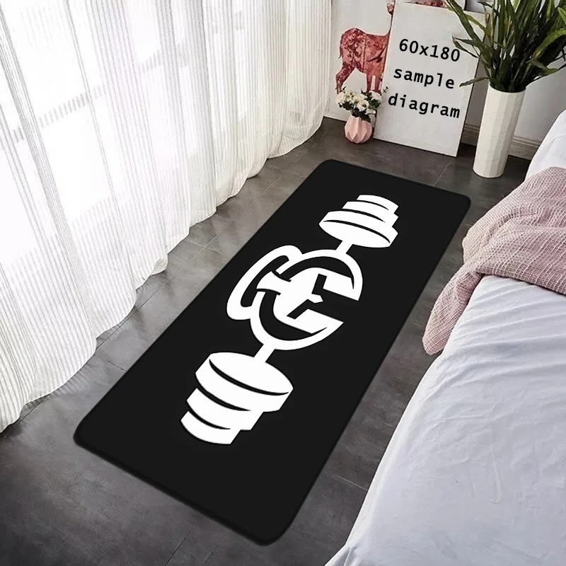 GYM Exercise Floor Mat Time No - Home Gym Aesthetic 评论和价格