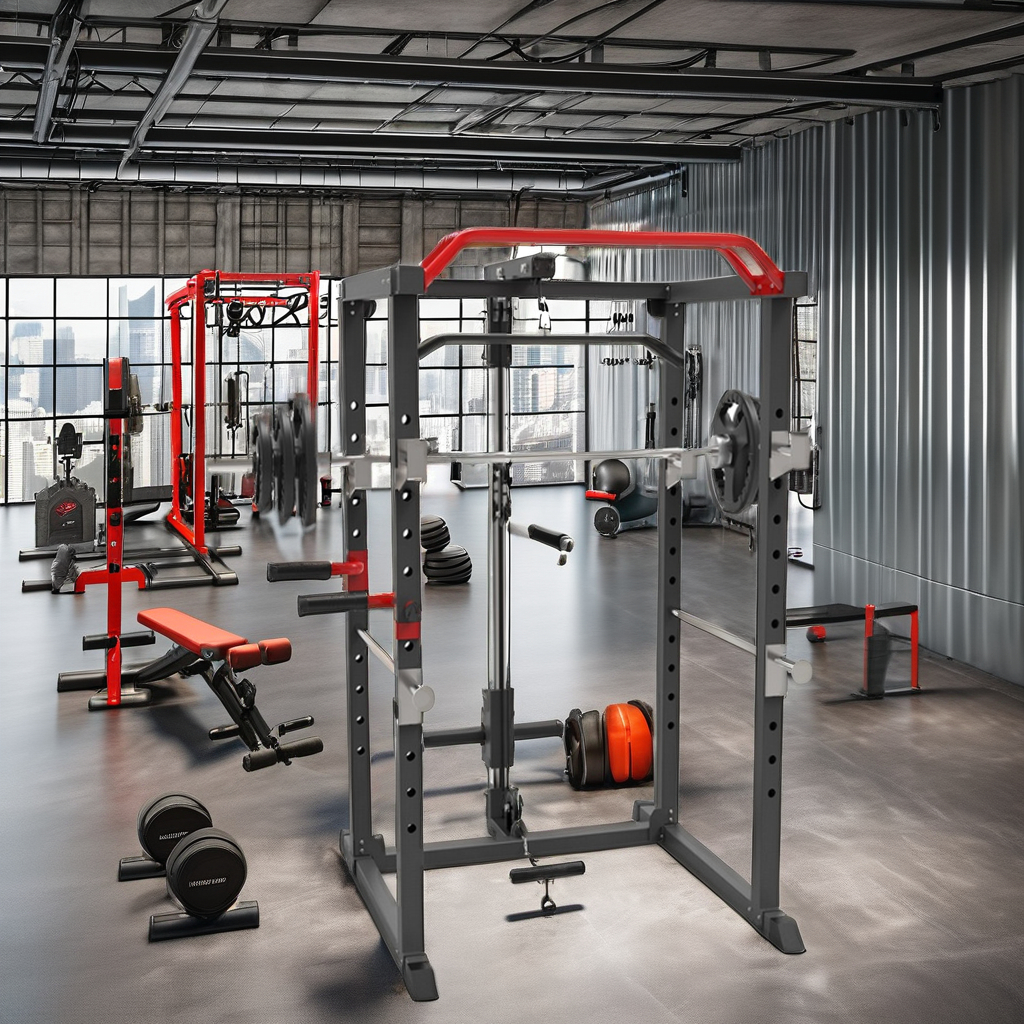 Steel Full Cage Gym Power Towe - Home Gym Rack With Cables 评论和价格