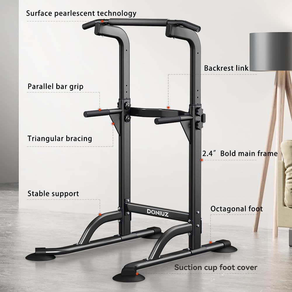 Power Tower Pull Up Bar and Di - Home Gym Pull Up 评论和价格