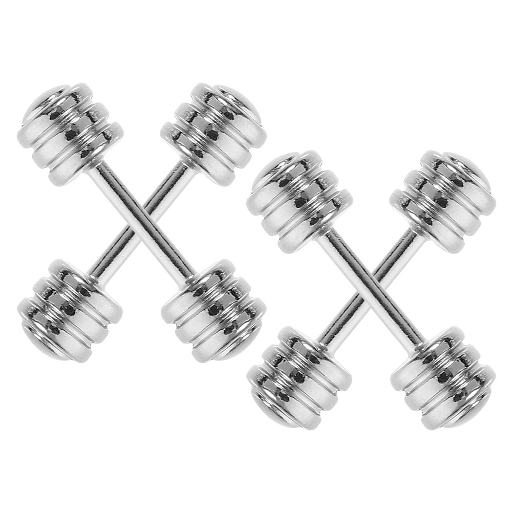 4Pcs Miniature Barbell Accesso - Home Gym Layout 评论和价格