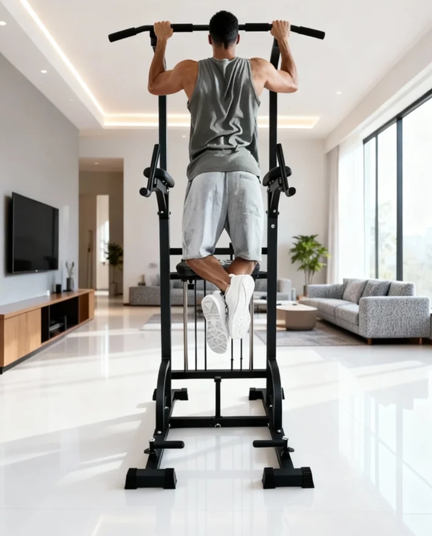 Power Tower Pull-Up Dip Statio - Home Gym Pull Up 评论和价格