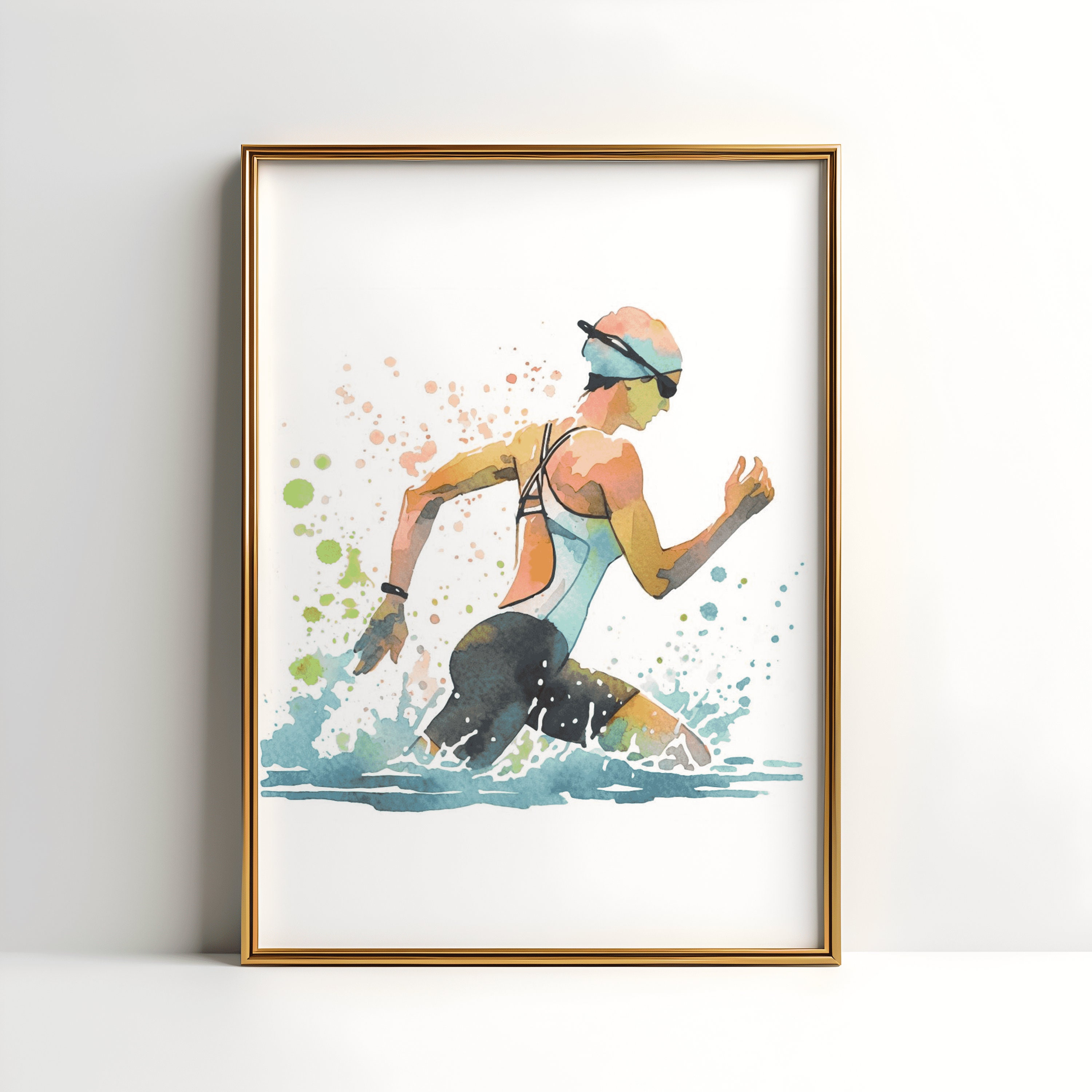 3pcs Women's Triathlon Art Pos - Home Gym Yes Or No 评论和价格