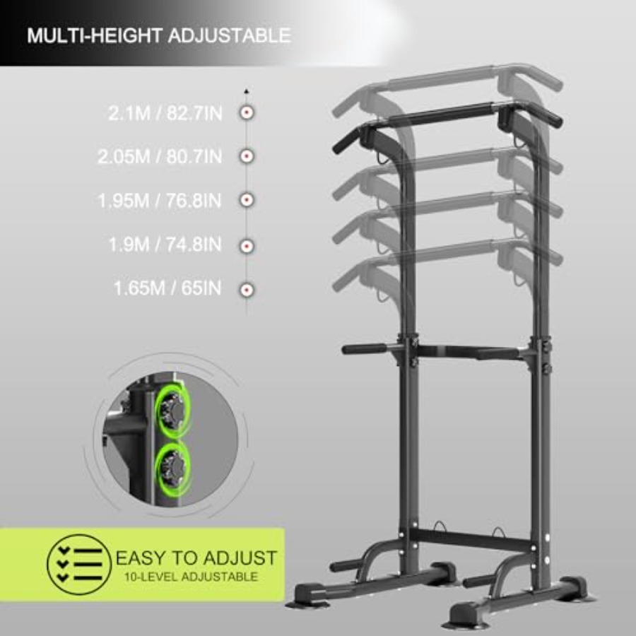 Power Tower Pull Up Bar Height - Home Gym Pull Up 评论和价格