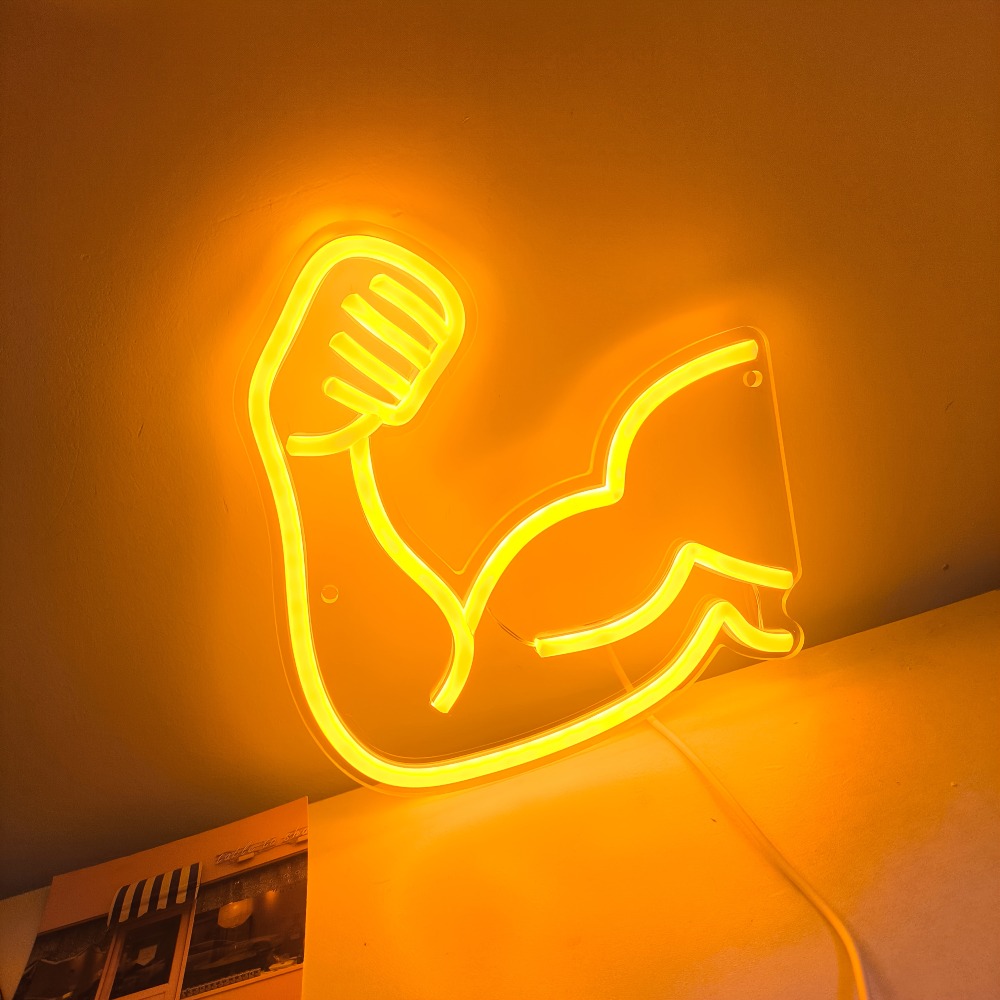Fitness Motivation Light - Mus - Home Gym Aesthetic 评论和价格