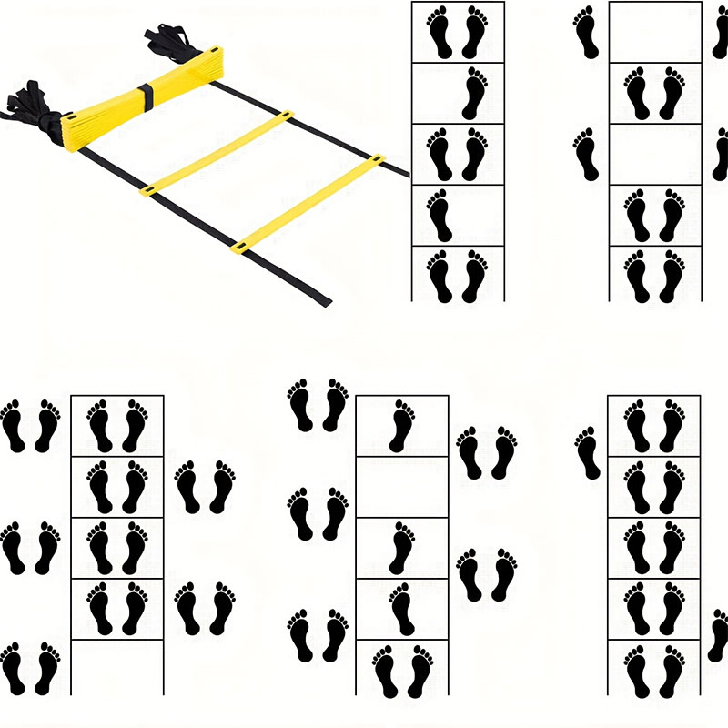 Agility Ladder for Sports Trai - Home Gym Layout 评论和价格