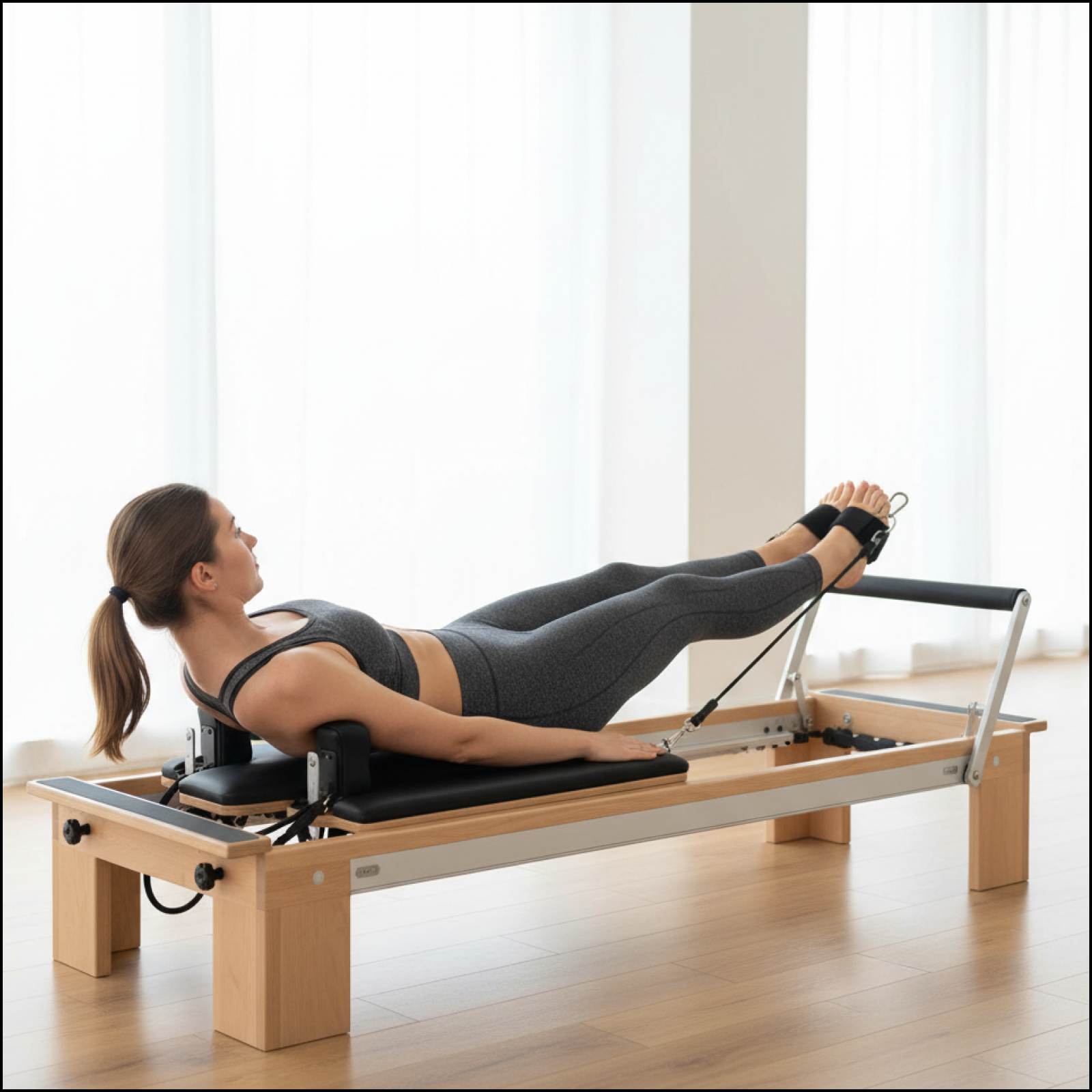 Pilates Foot Strap Belt Portab - Home Gym Routine 评论和价格