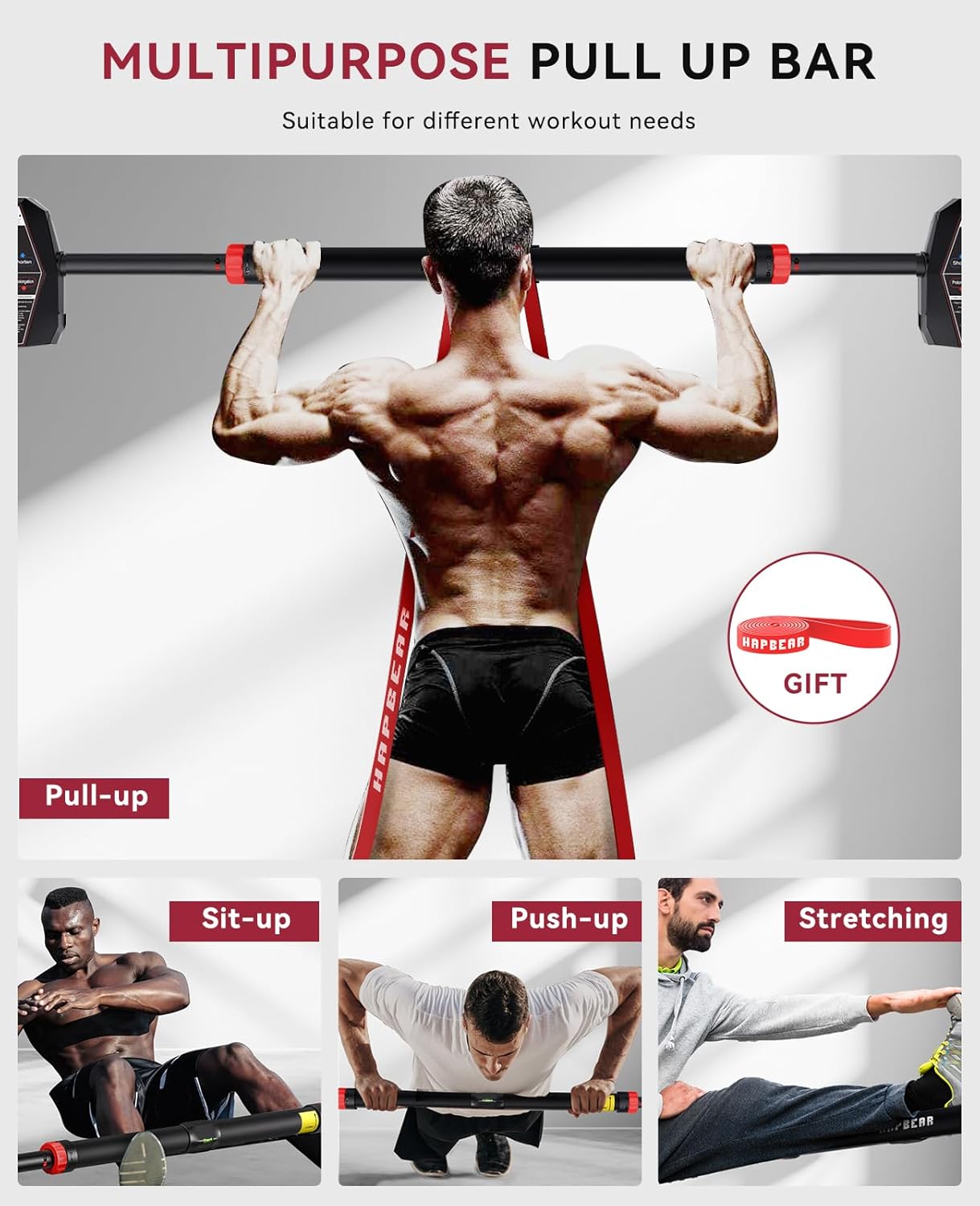 Adjustable Width Home Gym Hori - Home Gym Pull Up 评论和价格