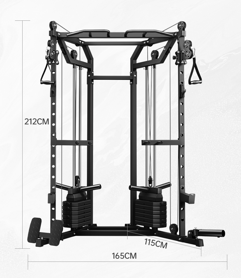 Home Multifunctional Power Cag - Home Gym Rack With Cables 评论和价格