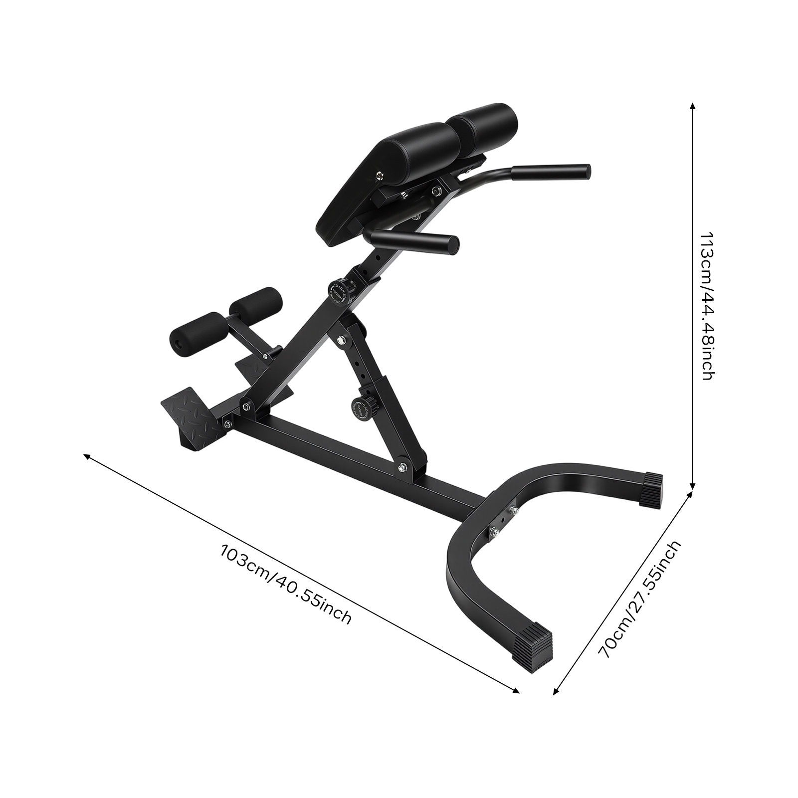 Adjustable Roman Chair Foldabl - Home Gym All In One 评论和价格