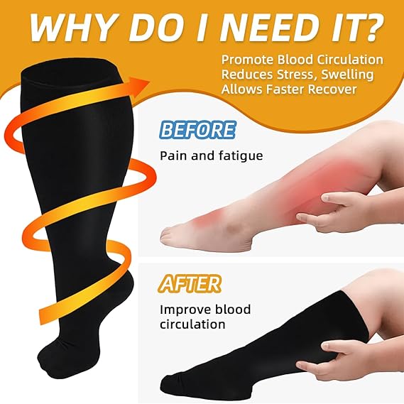 2XL-7XL Plus Size 20-30 mmHg C - Seated Calf Raise 评论和价格