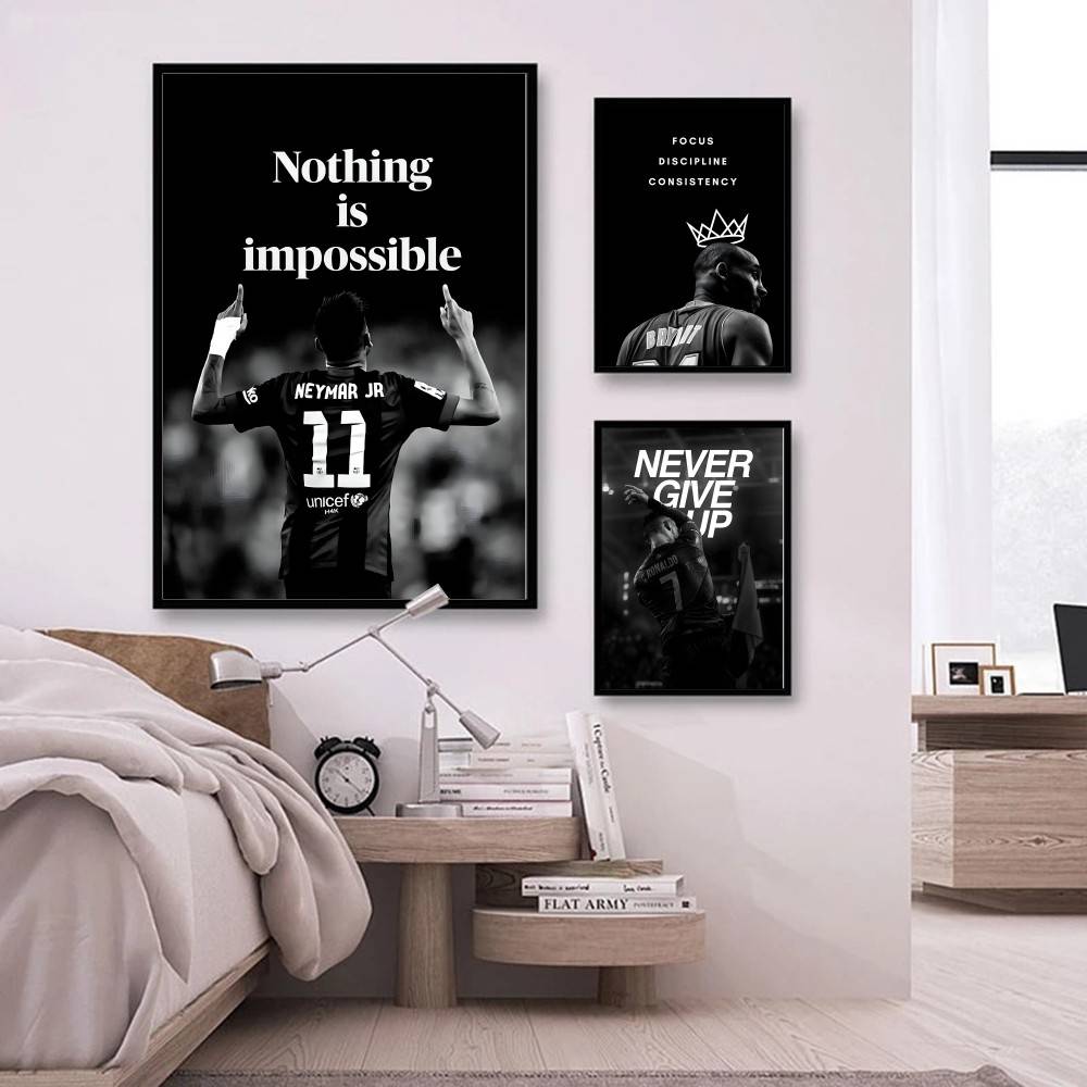 Athlete Inspirational Quotatio - Home Gym Aesthetic 评论和价格
