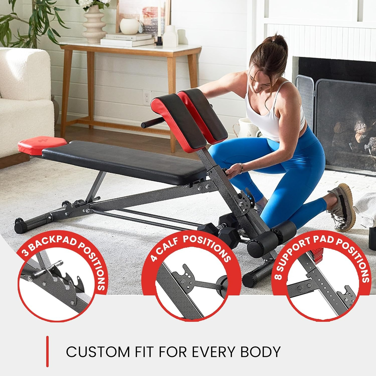 Multi-Functional Weight Bench  - Home Gym All In One 评论和价格