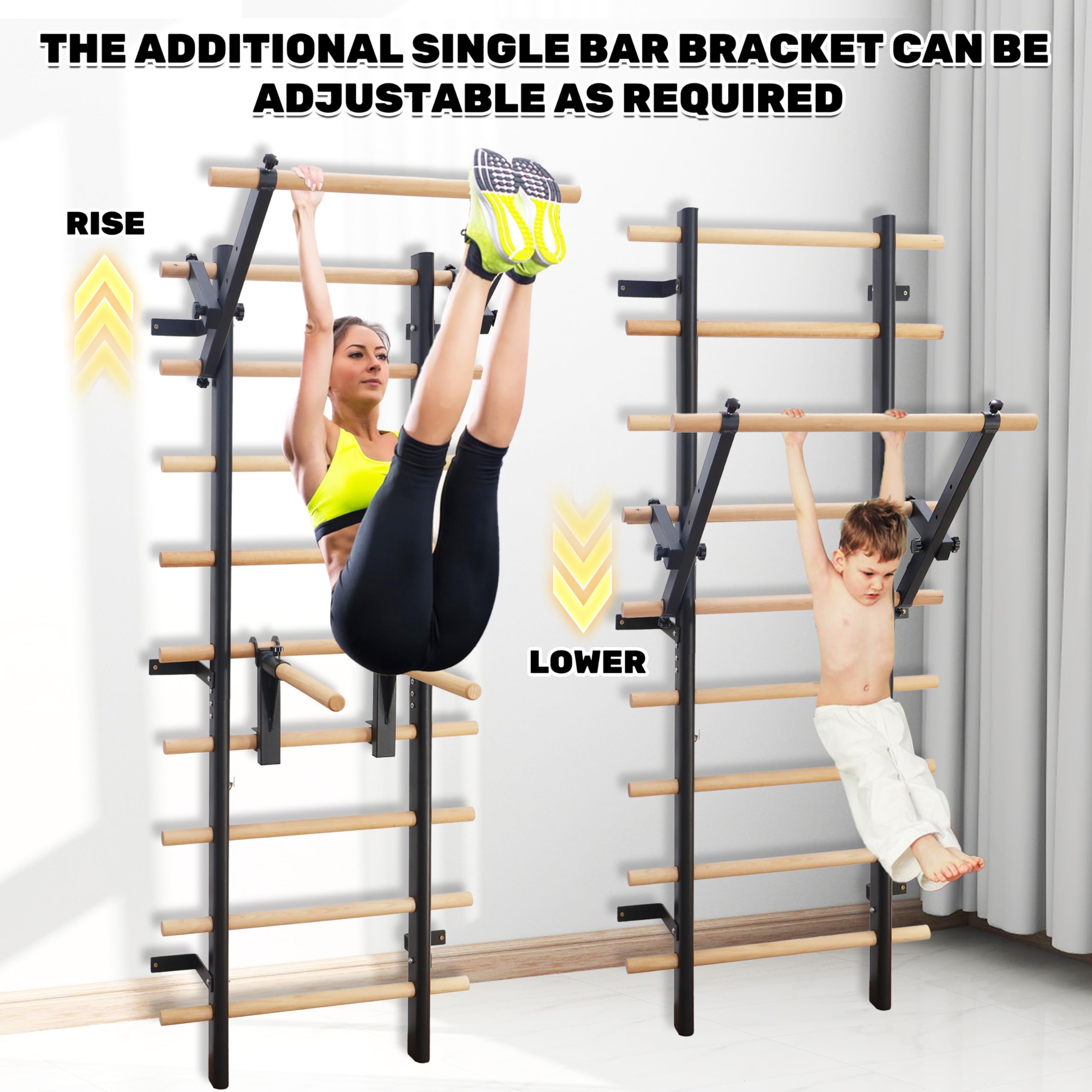 Swedish Ladder, 230cm Beech Wo - Home Gym China 评论和价格
