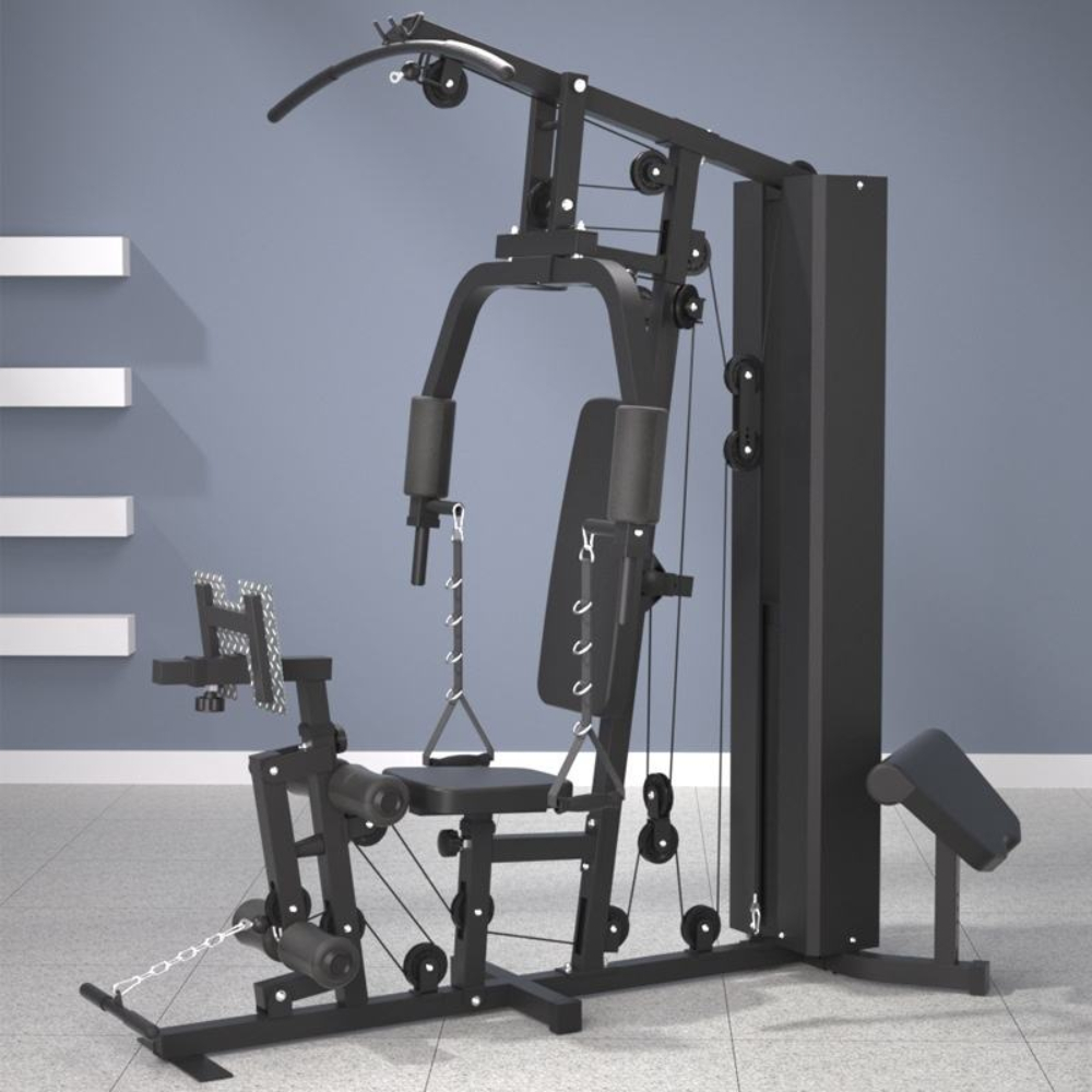 Multifunctional Home Gym Full  - Home Gym Pulley System 评论和价格