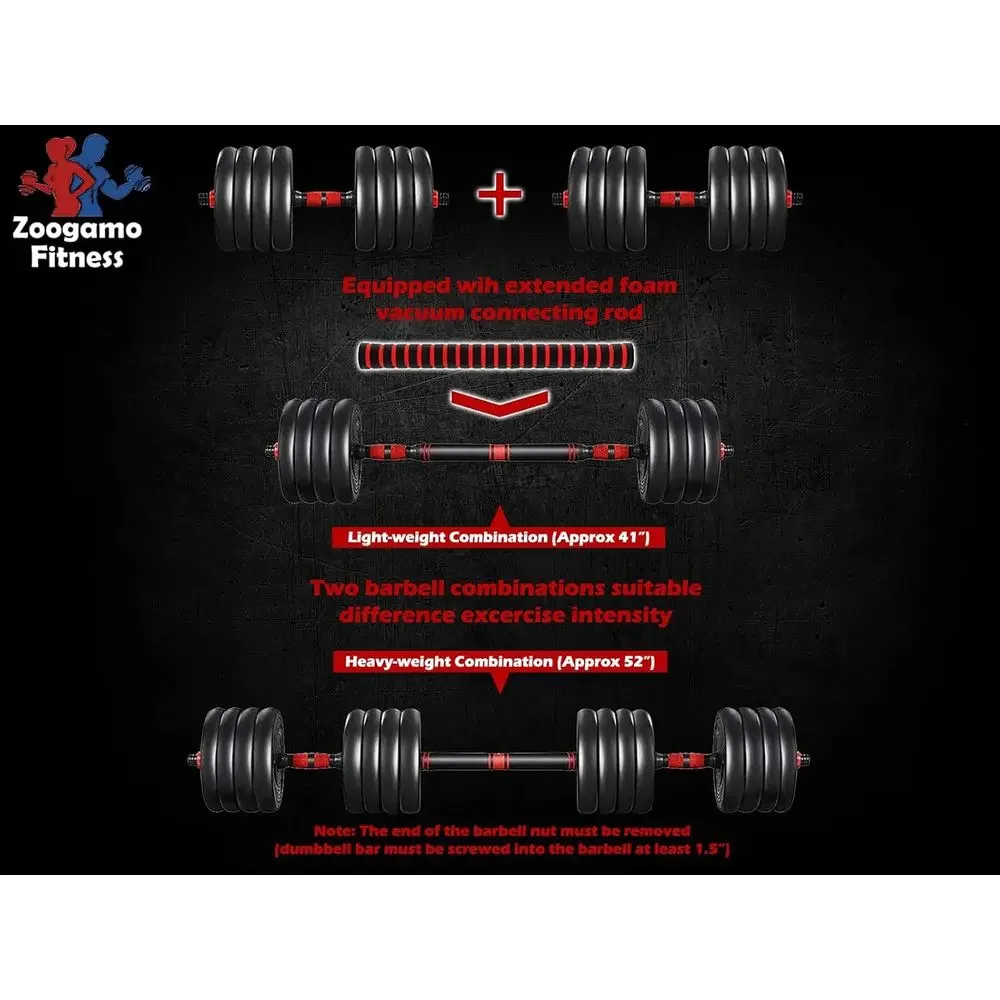 88-110 Lbs Adjustable Dumbbell - Home Gym Dumbbells 评论和价格