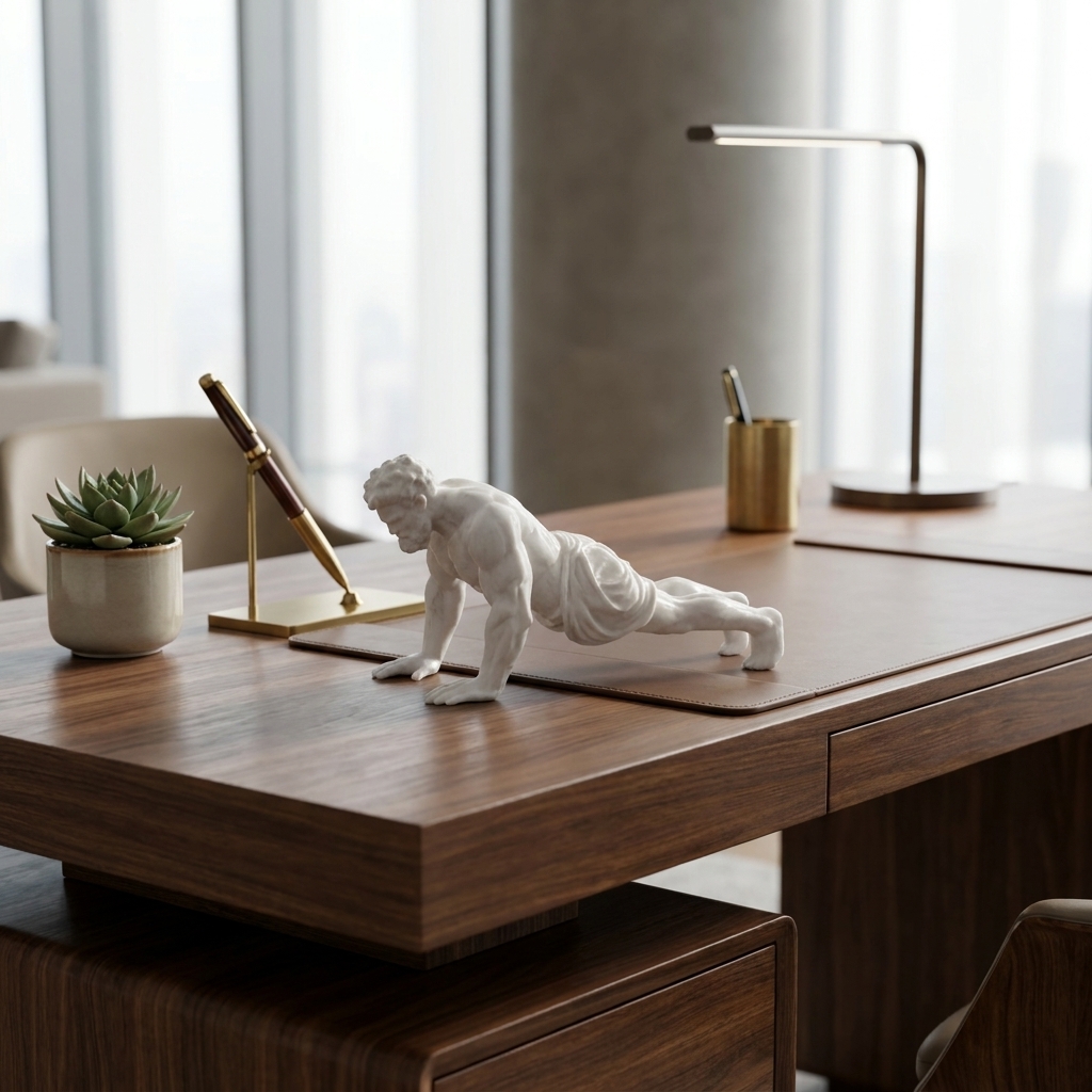 Creative Push-Up Statue Orname - Home Gym Aesthetic 评论和价格