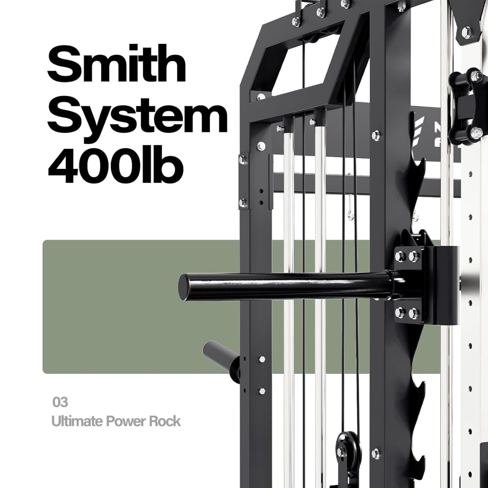 Drone2 Smith△ All-in-One Home  - Home Gym Rack With Cables 评论和价格