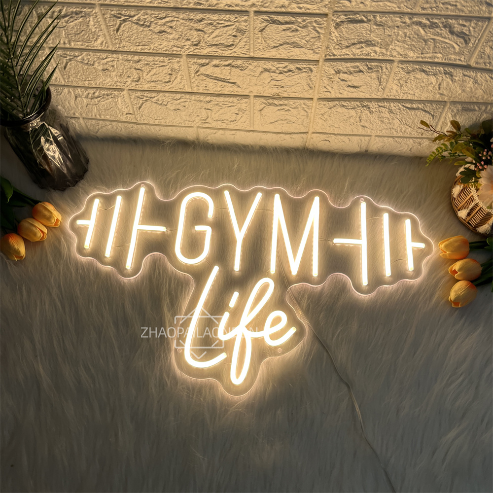 Dumbbell GYM Neon Signs for Wa - Home Gym Aesthetic 评论和价格