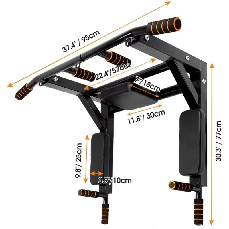 Wall-Mounted Pull-Up Bar for I - Home Gym Pull Up 评论和价格