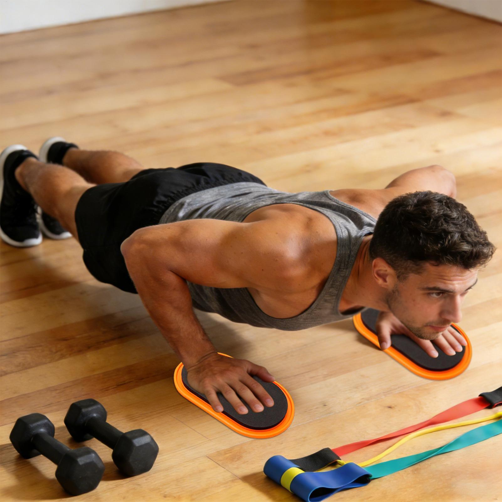 Workout Sliders Oval Shape Wor - Home Gym Routine 评论和价格